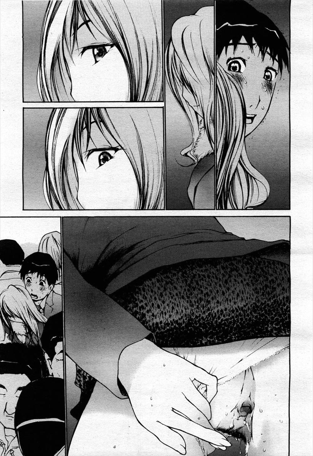 【エロ漫画】ヤバいと噂の電話番号にかけたら自宅に巨根野郎が乱入し寝取られバックでナマ挿入される巨乳JKww大量に集まり輪姦調教され髪の毛掴んで中出しレイプされ性奴隷堕ちw エロマンガ 毎日エロ漫画