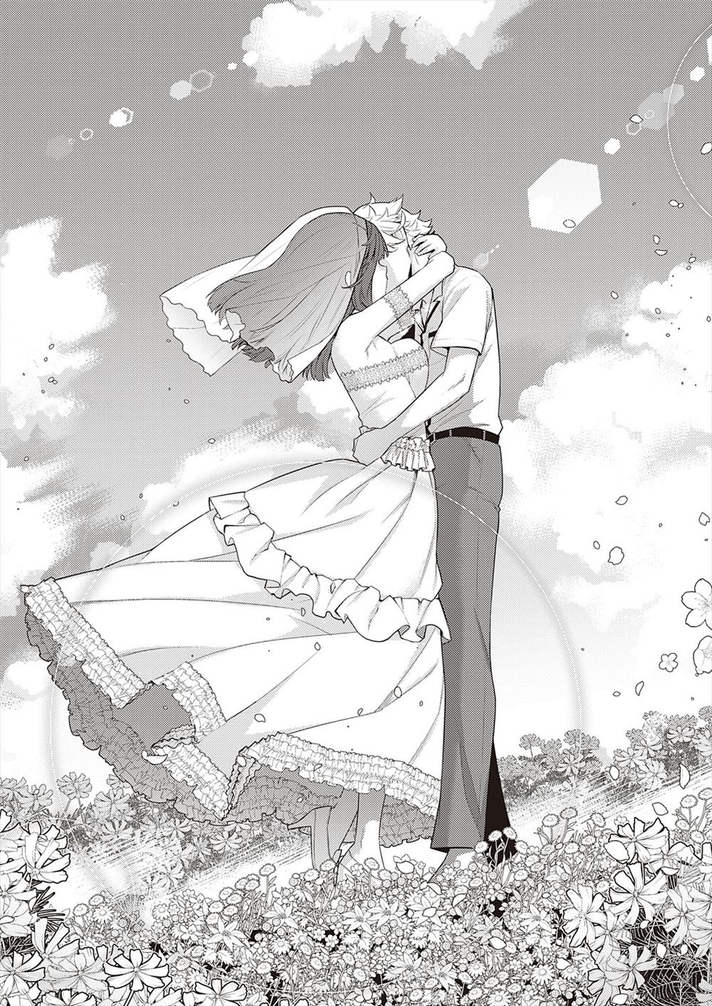 【エロ漫画】神様から女性を魅了する能力を貰った男！巨乳美人な彼女ができたので一晩中パイパンマンコを手マン責めして正常位・騎乗位のイチャラブセックスを堪能… エロマンガ 毎日エロ漫画