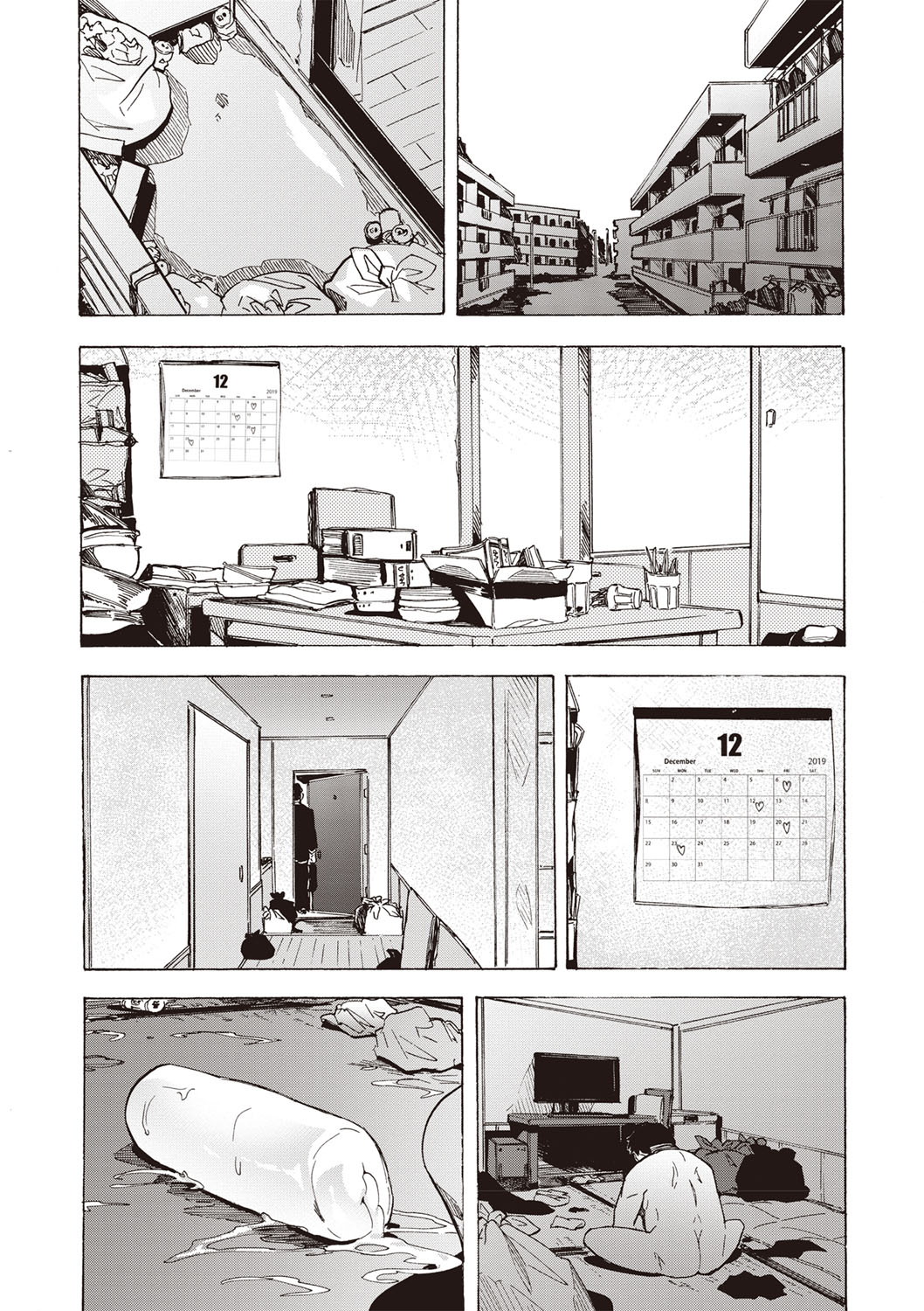 【エロ漫画】貧血気味のショタをサンドしておねショタ3pするJK達を見てリスカする先生がショタを拘束して逆レイプ精液搾取しまくる淫乱ビッチに！ エロマンガ 毎日エロ漫画