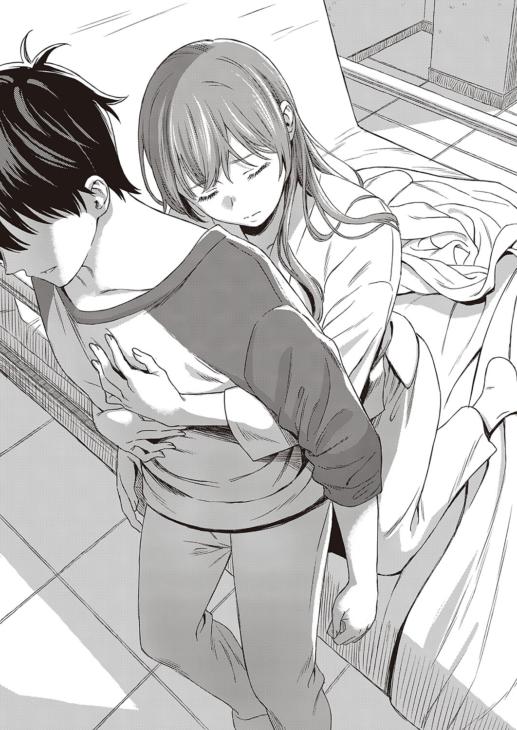 【エロ漫画】傷ついた男を癒すために巨乳サキュバスがJKの姿してパイズリフェラして騎乗位セックスで喘ぎまくるｗｗ中出ししてもまだヤリたりない 毎日エロ漫画